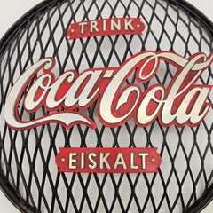 Vintage Coca - Cola Advertising Fan Cover. 1950 -  1959