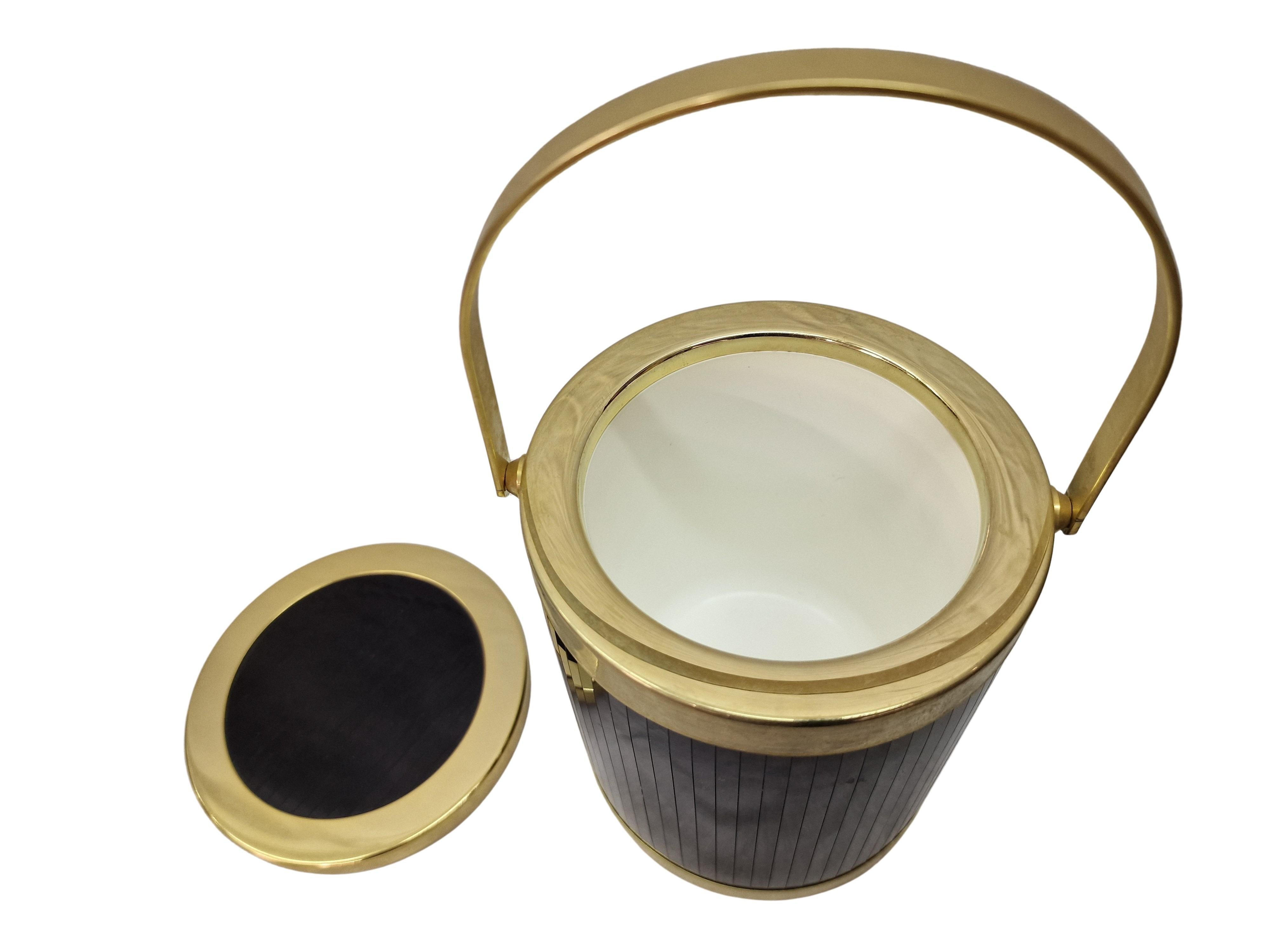 Late 20th Century Vintage Cocktail Barware Accessories Set, famous Glasette by Lidian, 1970s Italy For Sale