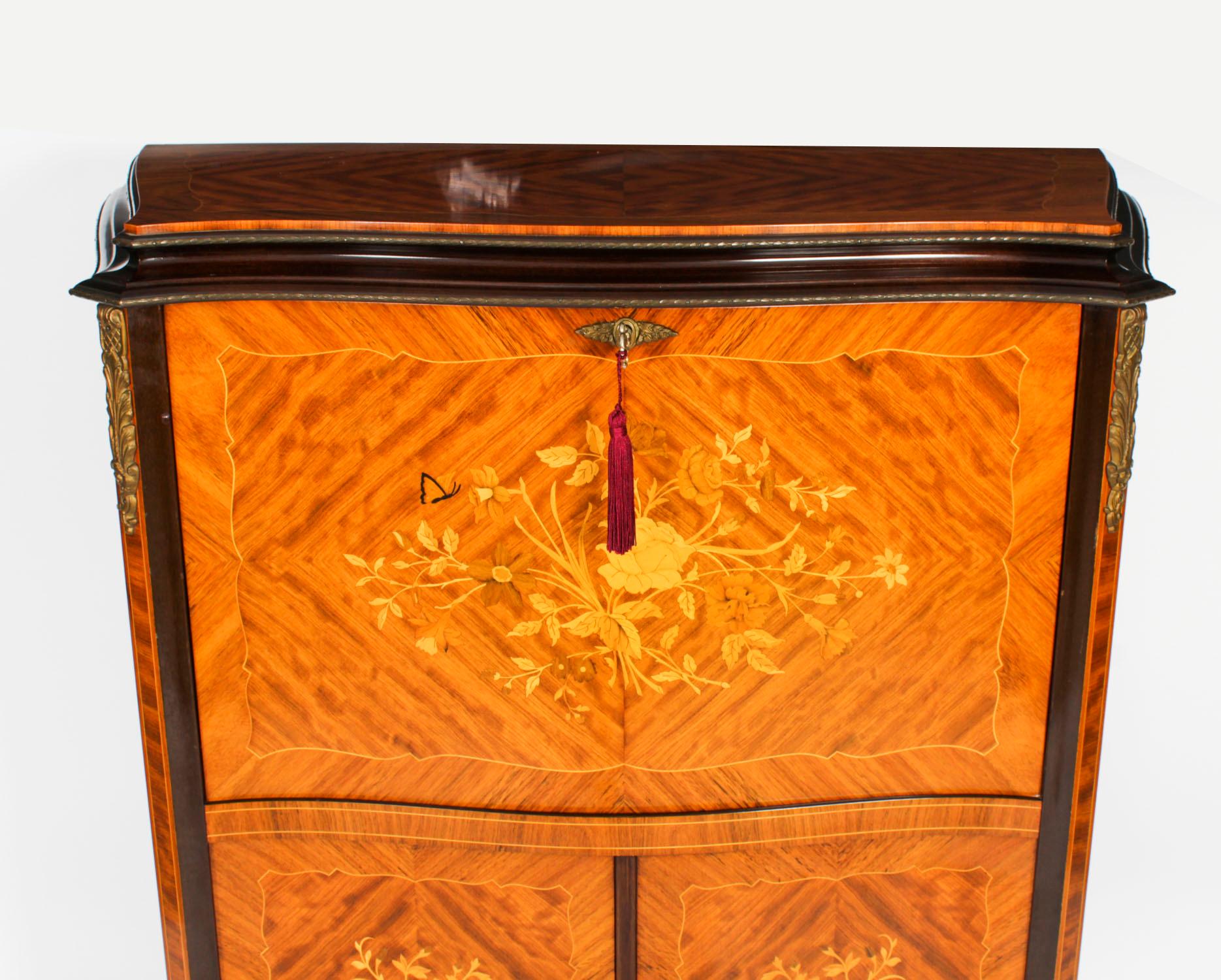 Vintage Cocktail Drinks Bar Cabinet Epstein Mid 20th Century For Sale 1