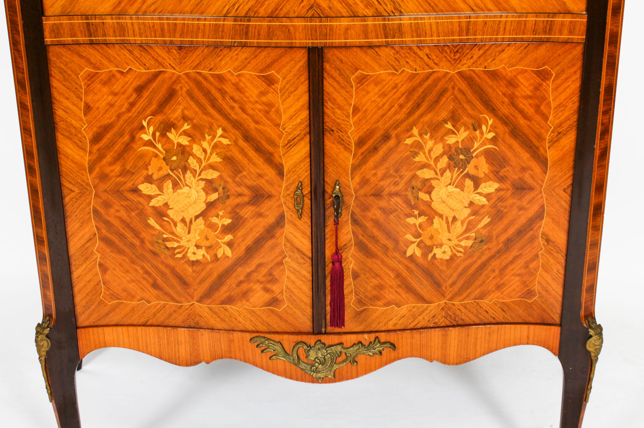Vintage Cocktail Drinks Bar Cabinet Epstein Mid 20th Century For Sale 3