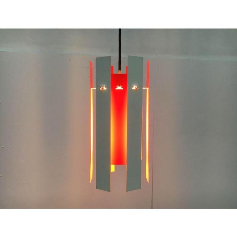 Lámpara colgante de cóctel vintage de Henning Rehhof para Fog & Mørup, años 70 Moderno de mediados de siglo en venta
