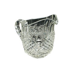 Vintage Cocktail Pourer, English, Cut Glass, Punch Jug, Mid Century, Circa 1960