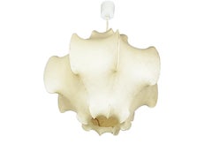 Vintage-Pendelleuchte Cocoon im Stil der Gebrüder Castiglioni/ Flos, 1960er Jahre