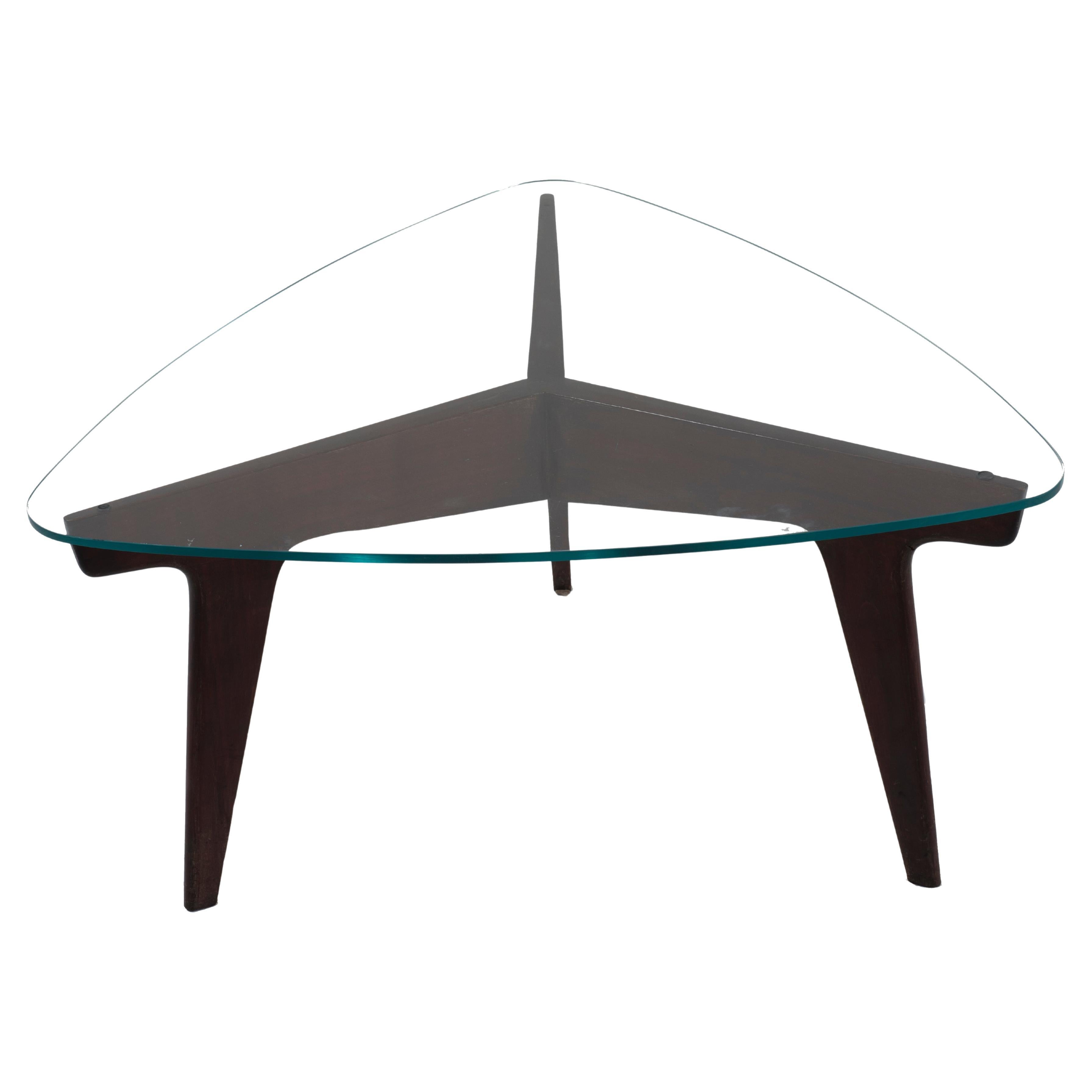 Couchtisch im Vintage-Stil von Gio Ponti, Italien, 1950er Jahre im Angebot