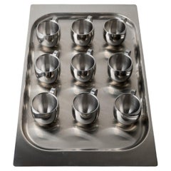 Vintage Coffee Set of 10 by IMCO Minimalist Design Italy, 1970s