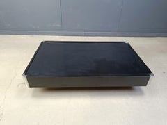 Table basse vintage attribuée à Willy Rizzo pour Mario Sabot, années 1970
