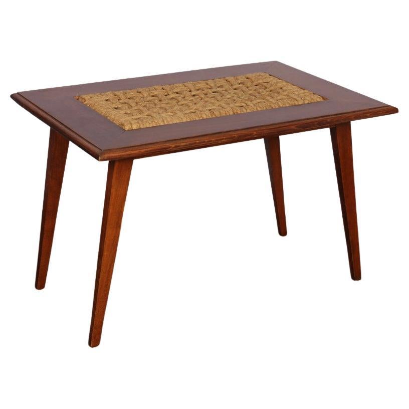 Table basse vintage par Audoux & Minet pour Vibo, 1960s