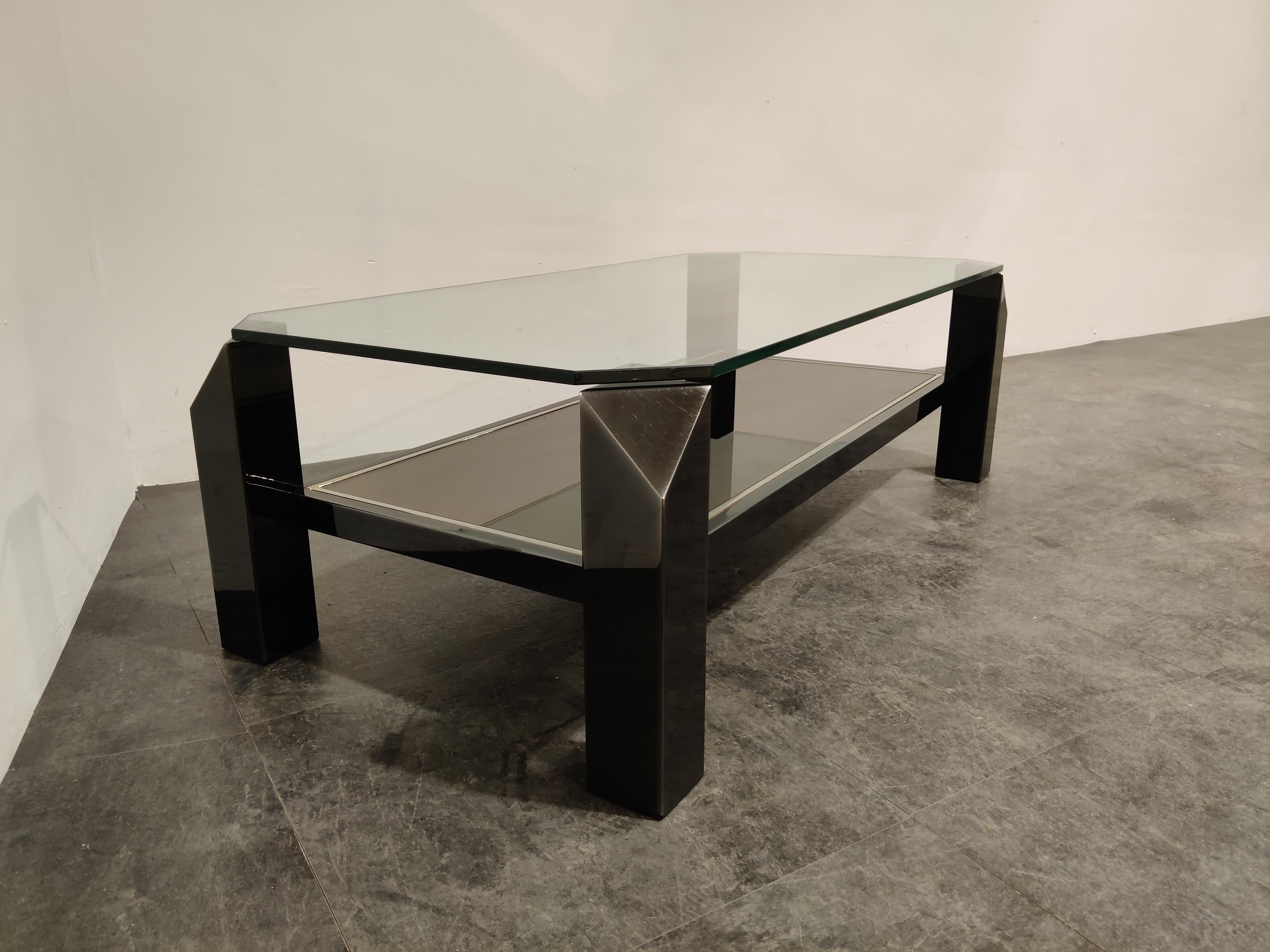 Late 20th Century Vintage Coffee Table by Belgochrom, 1970s