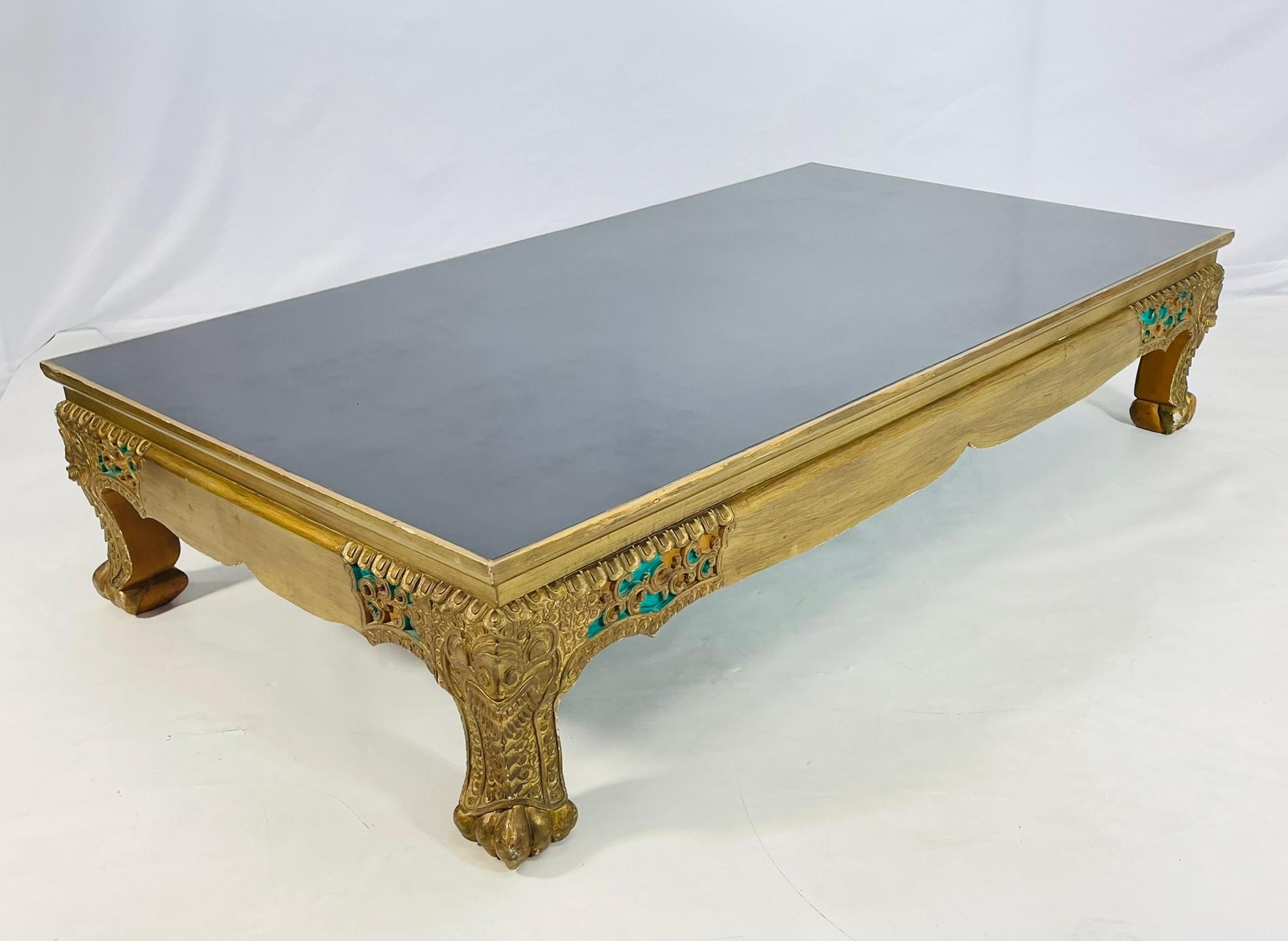 Hollywood Regency Table basse vintage de Bill Meyer Lamps INC. Circa 1950's en vente