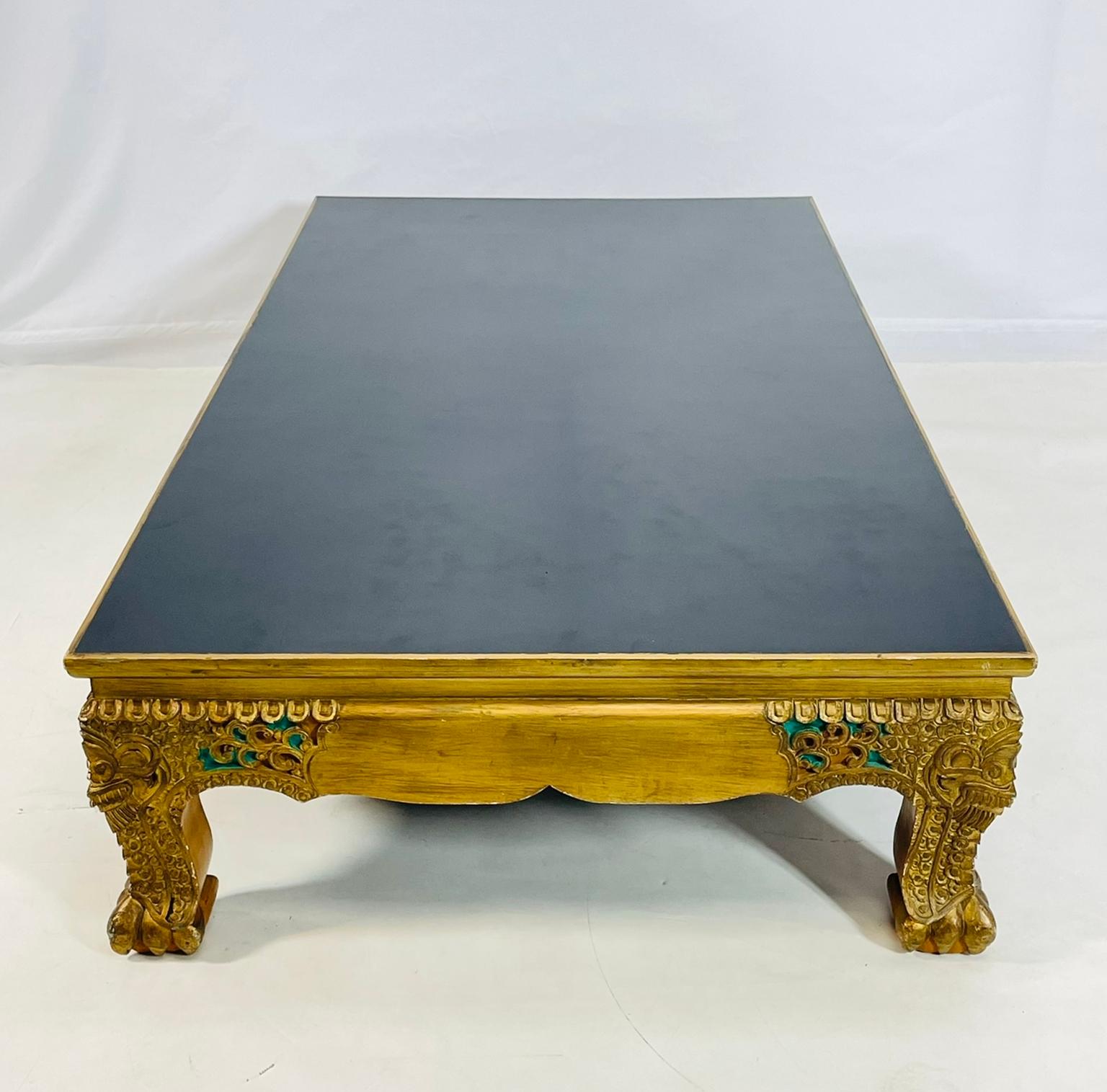 Hong Kong Table basse vintage de Bill Meyer Lamps INC. Circa 1950's en vente