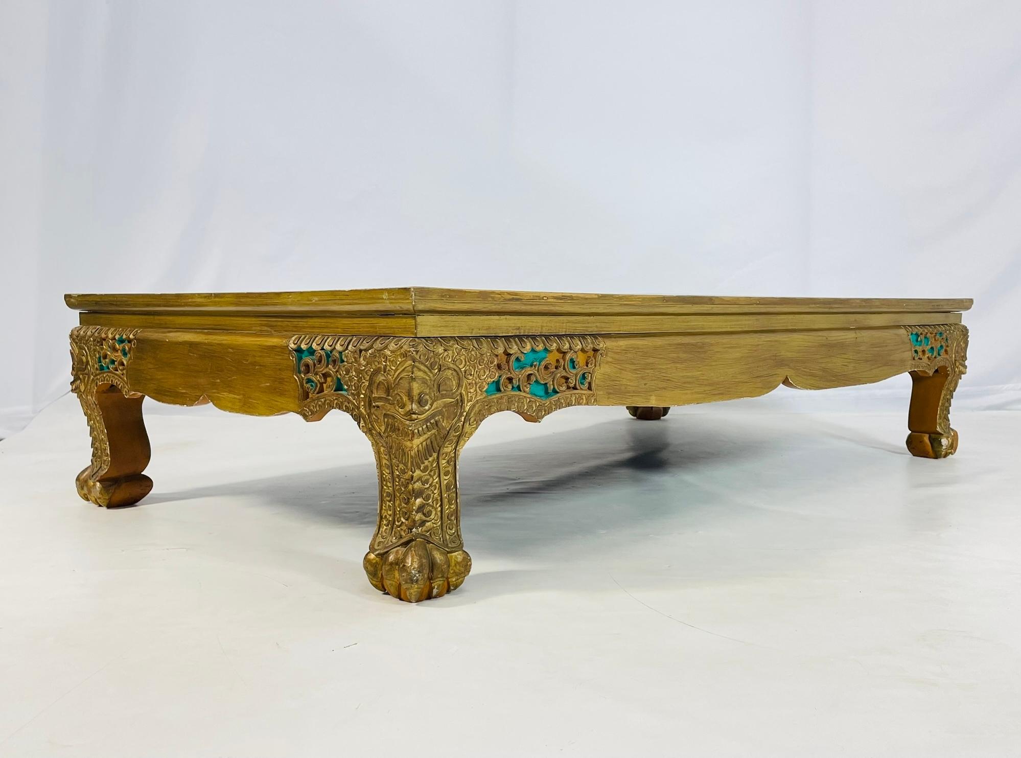 Bois Table basse vintage de Bill Meyer Lamps INC. Circa 1950's en vente