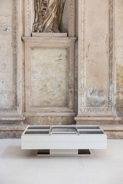 Vintage Coffee Table by Carlo Hauner for Forma, Italy 1961