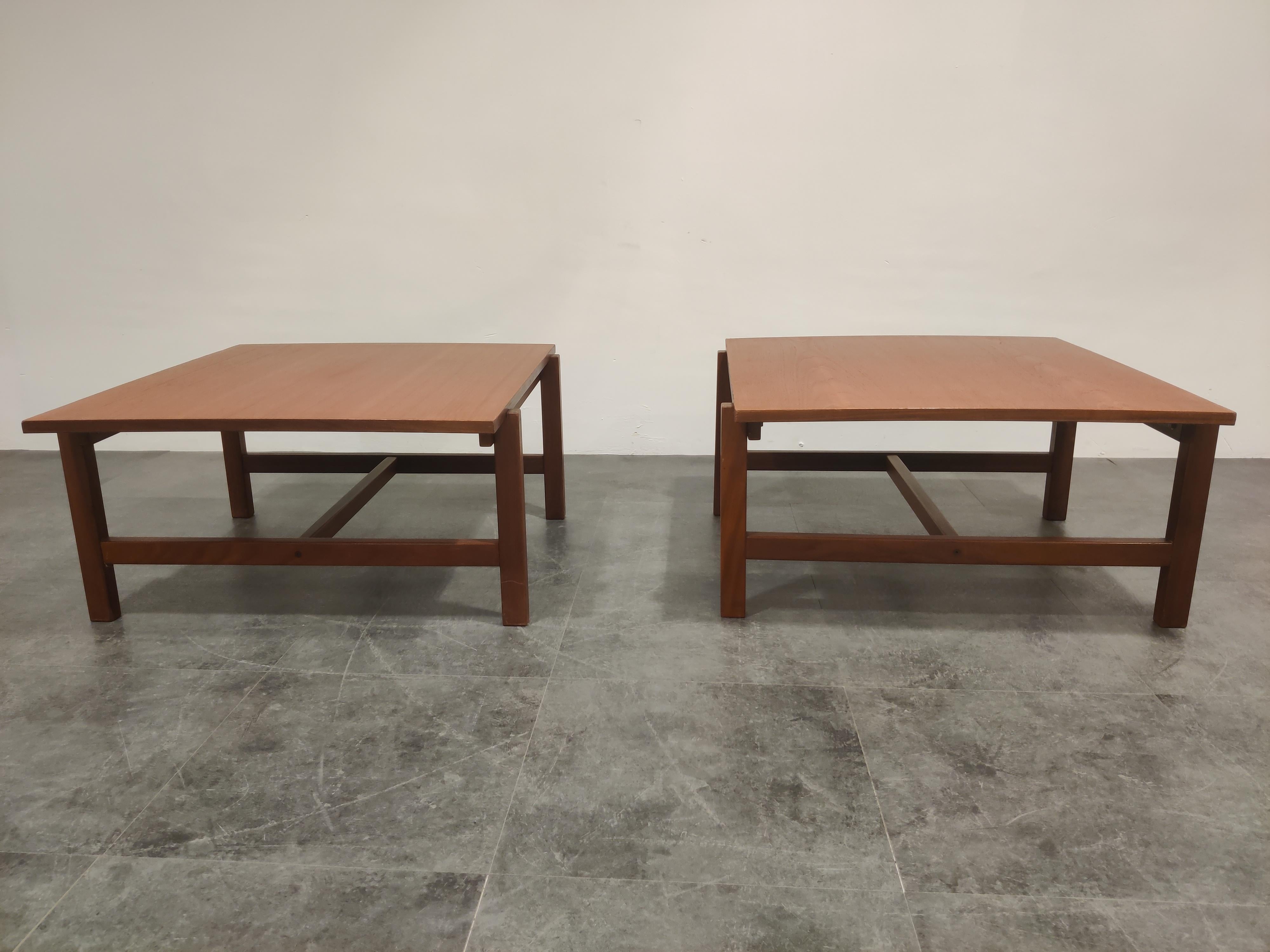 Vintage Coffee Table by Cees Braakman for Pastoe, 1950 In Good Condition In HEVERLEE, BE