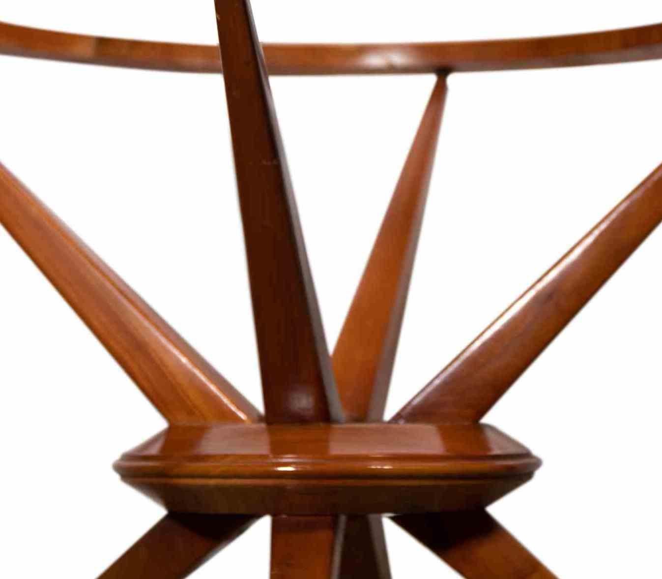 Table basse vintage de Cesare Lacca, Italie, milieu du XXe siècle en vente 1