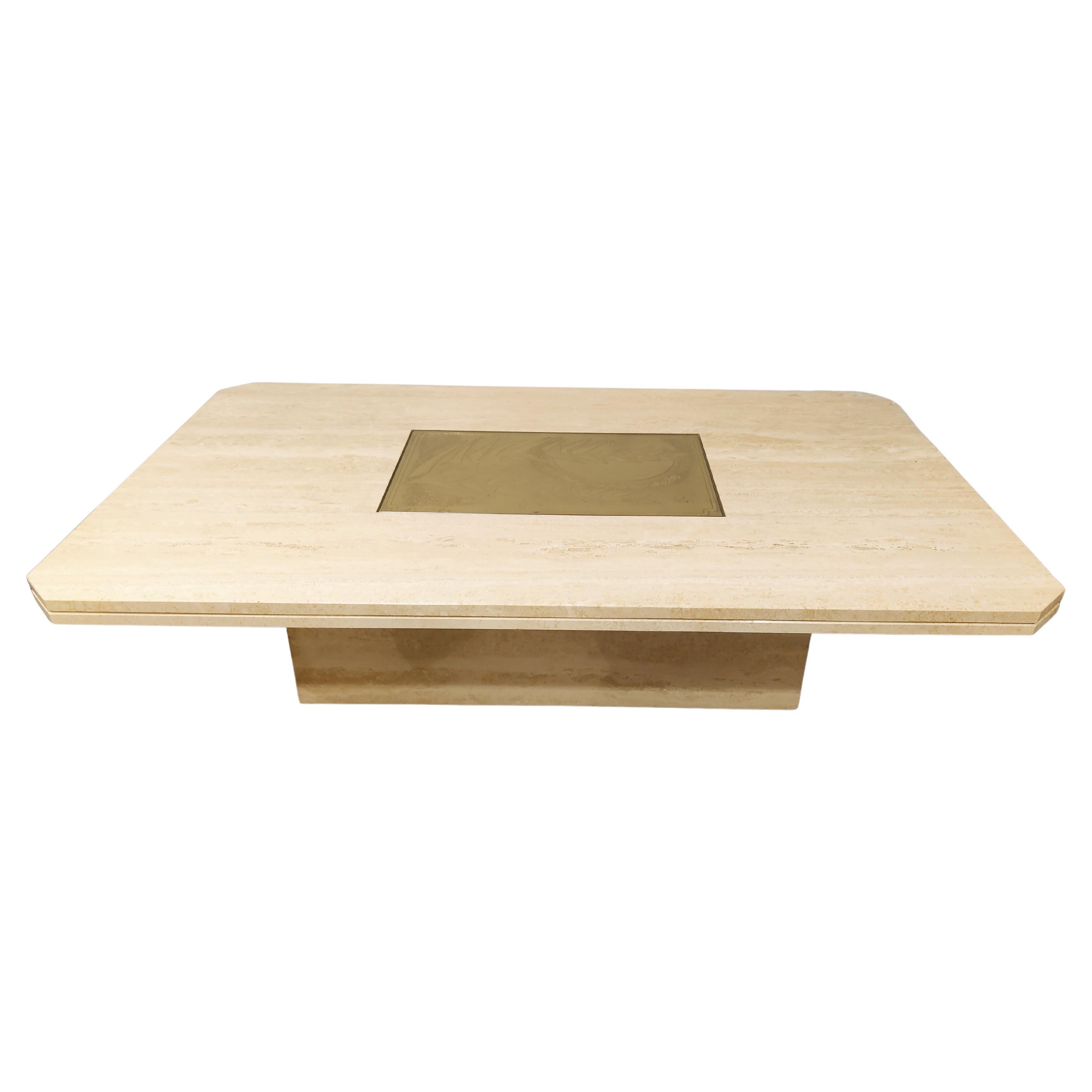 Table basse vintage par Georges Mathias, 1970