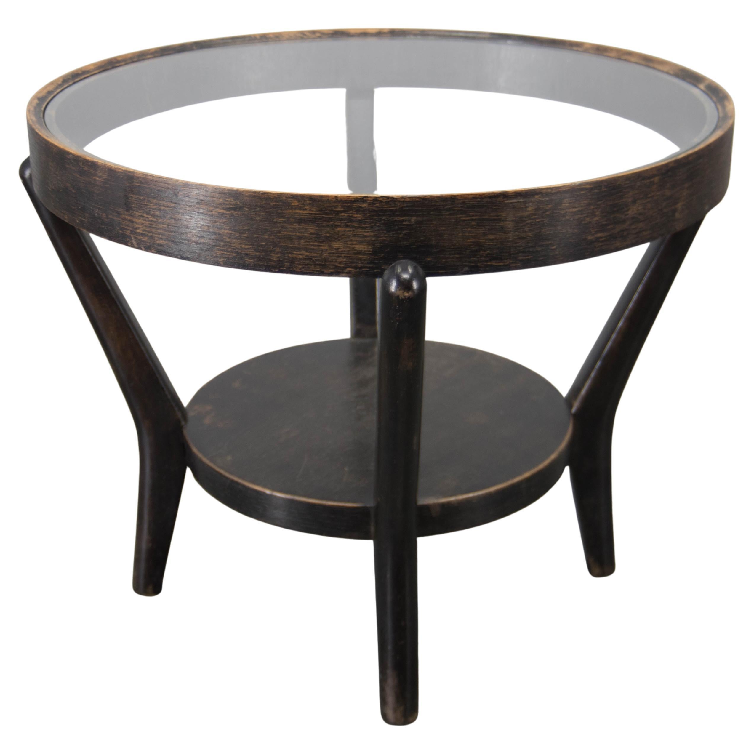 Vintage Coffee Table by Karel Koželka and Antonín Kropáček, 1940s en vente