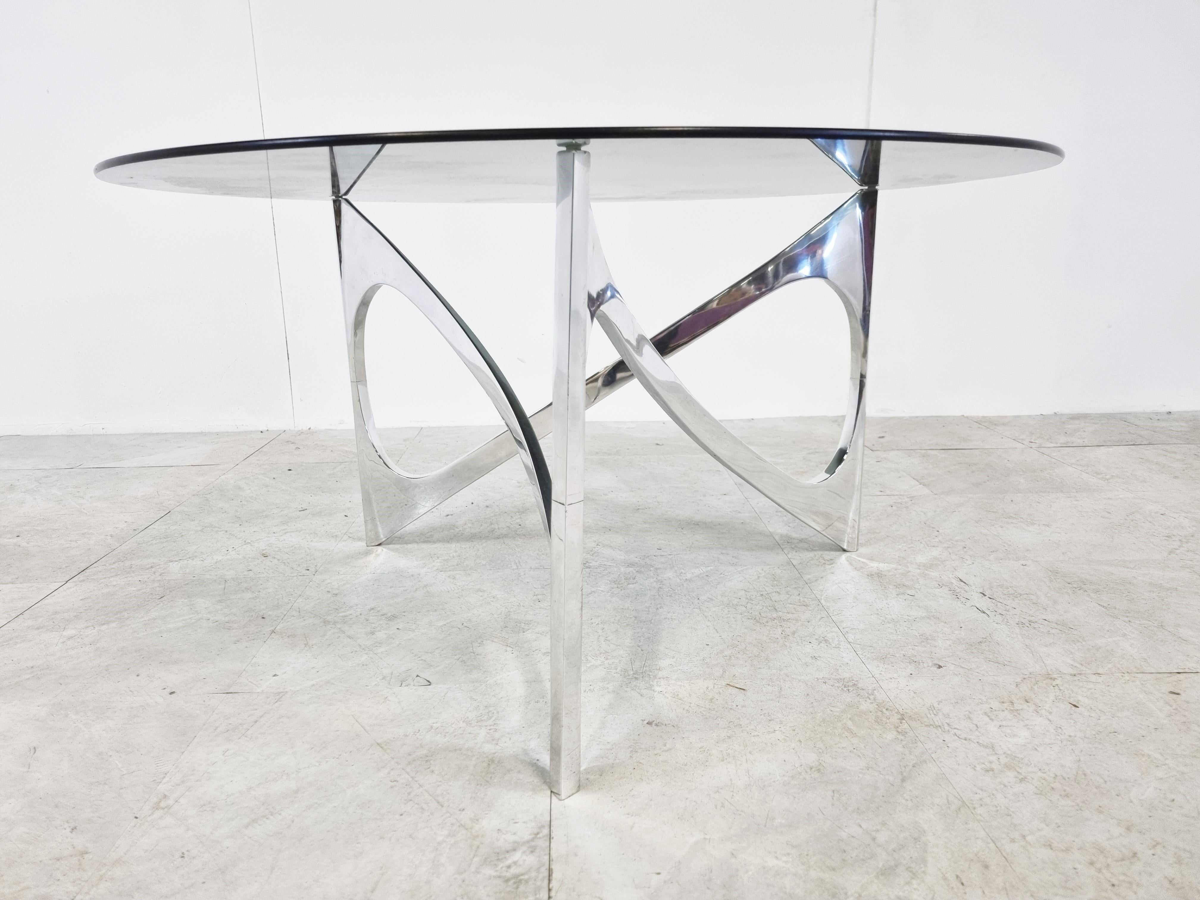 Space Age Vintage Coffee Table by Knut  Hesterberg, 1970s For Sale