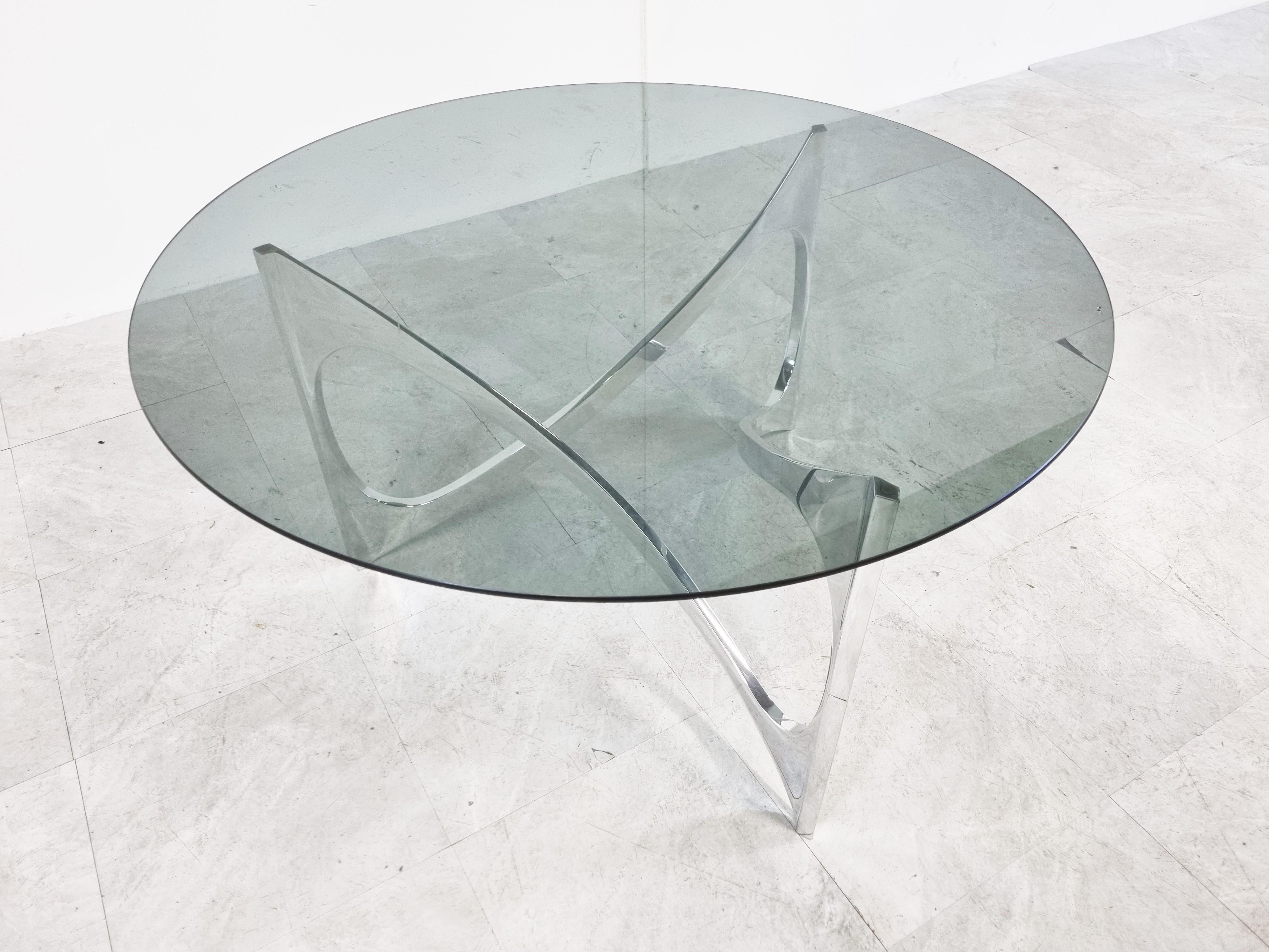 Vintage Coffee Table by Knut  Hesterberg, 1970s For Sale 1