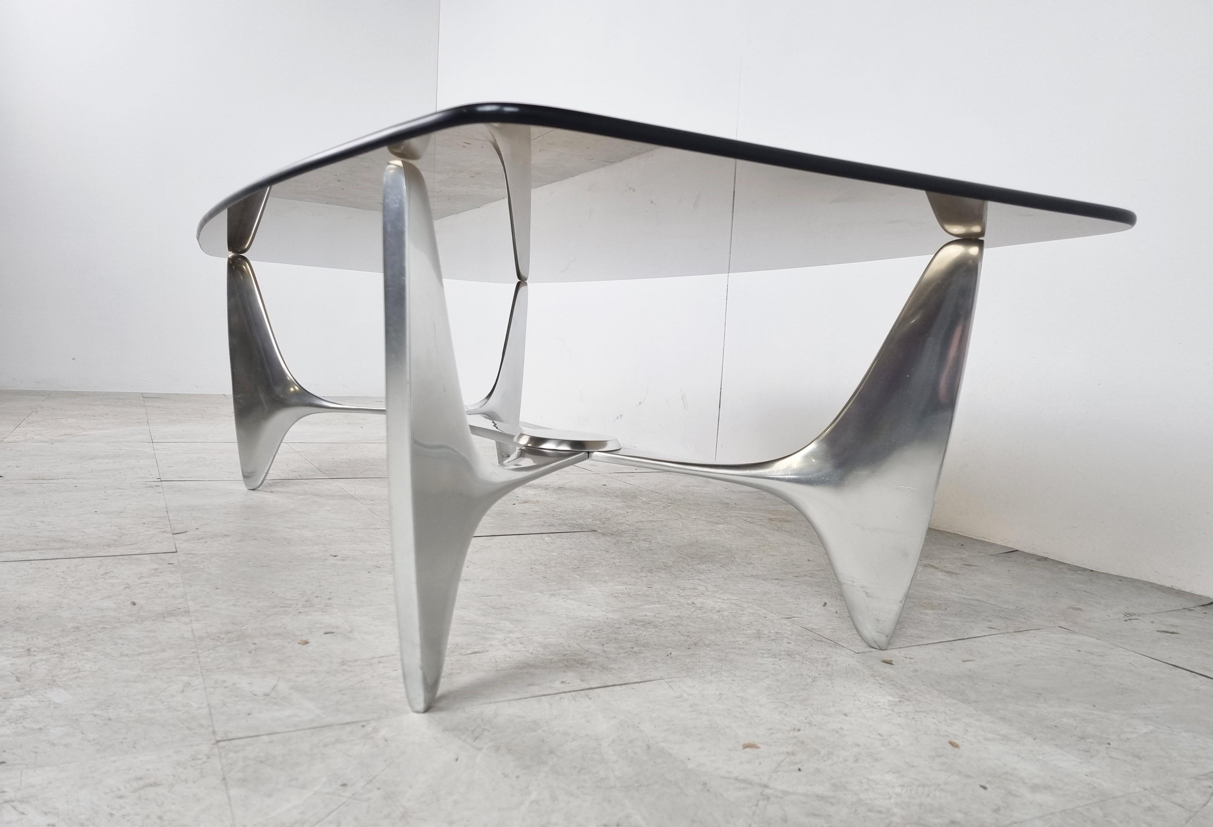 Vintage Coffee Table by Knut  Hesterberg, 1970s 1