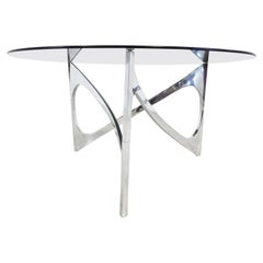 Table basse vintage par Knut Hesterberg, 1970