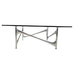 Vintage coffee table by Knut Hesterberg, 1970s