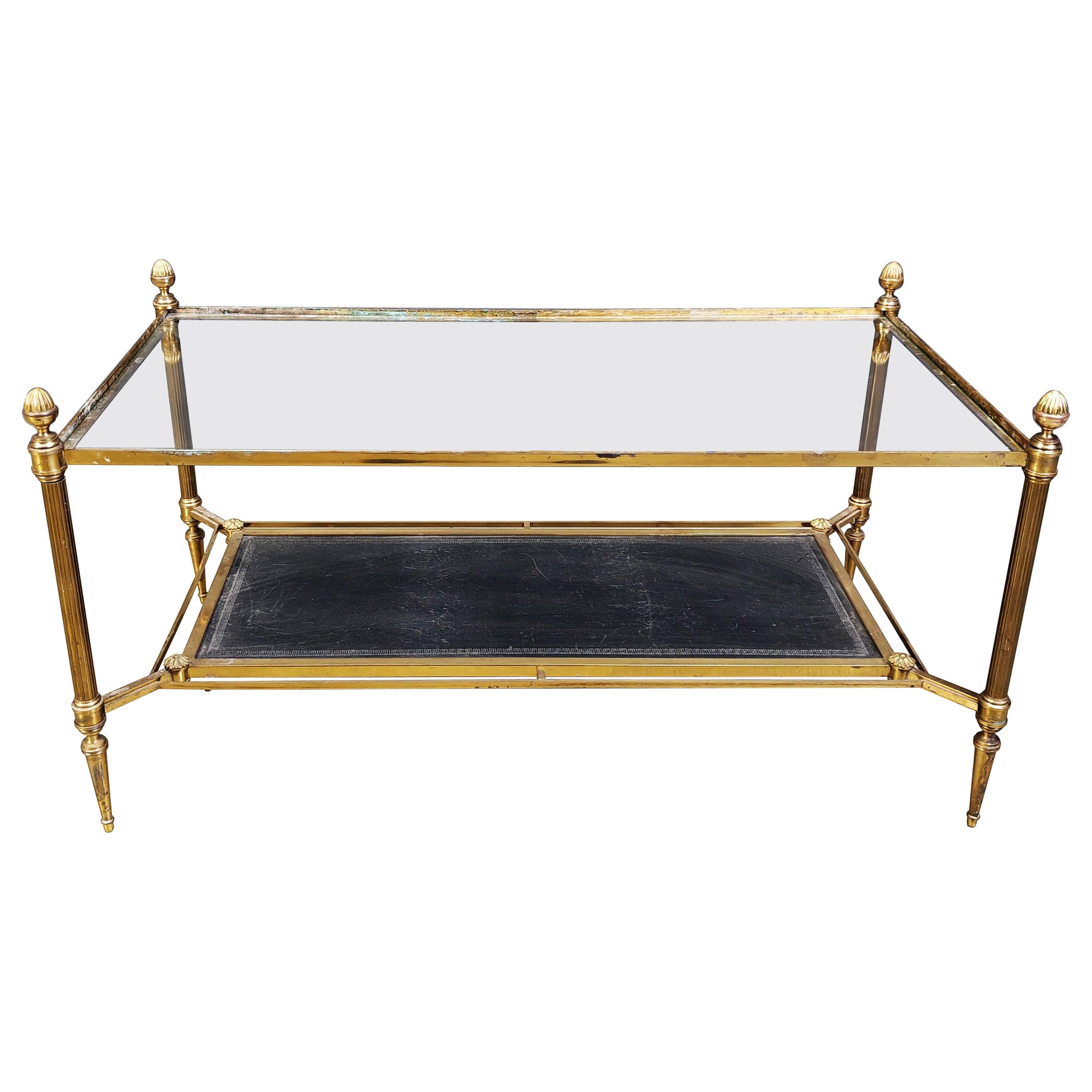 Vintage Couchtisch von Maison jansen, 1960er Jahre