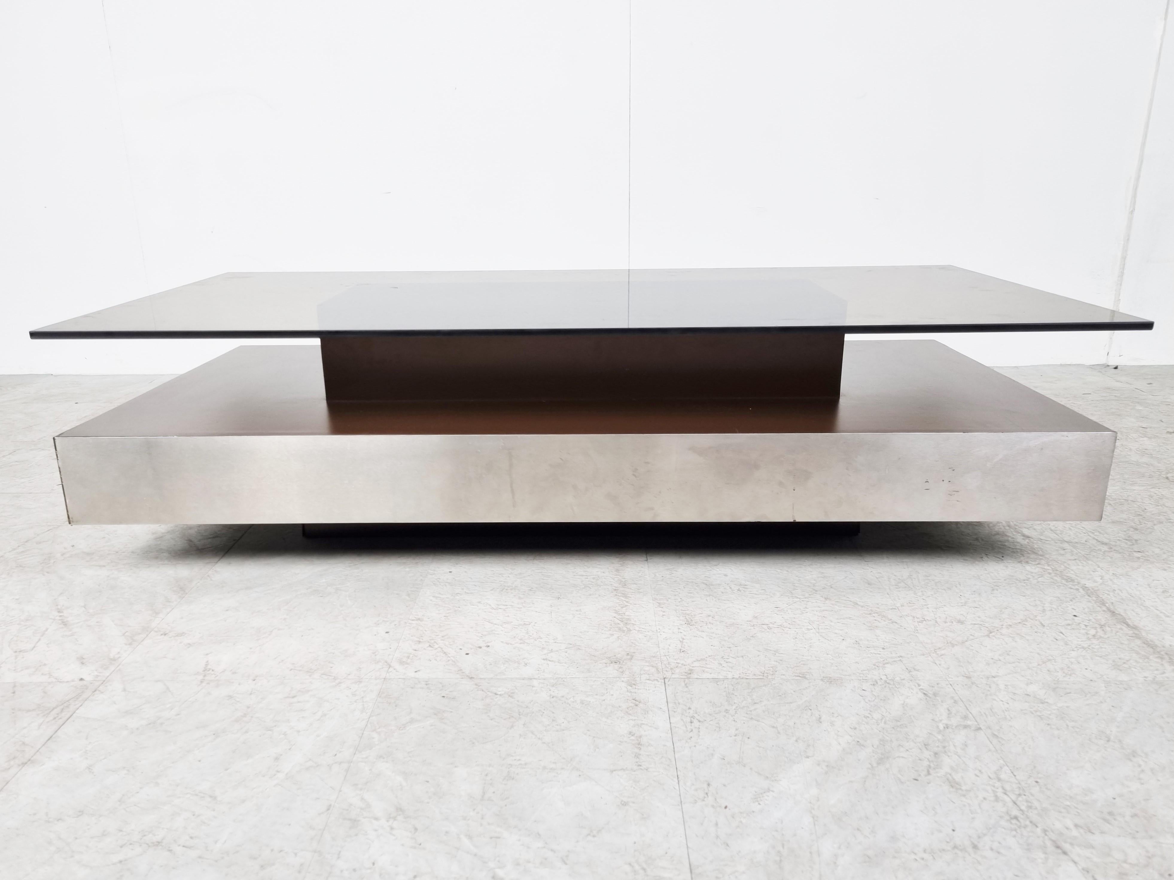 Italian Vintage Coffee Table by Mario Sabot, 1970s