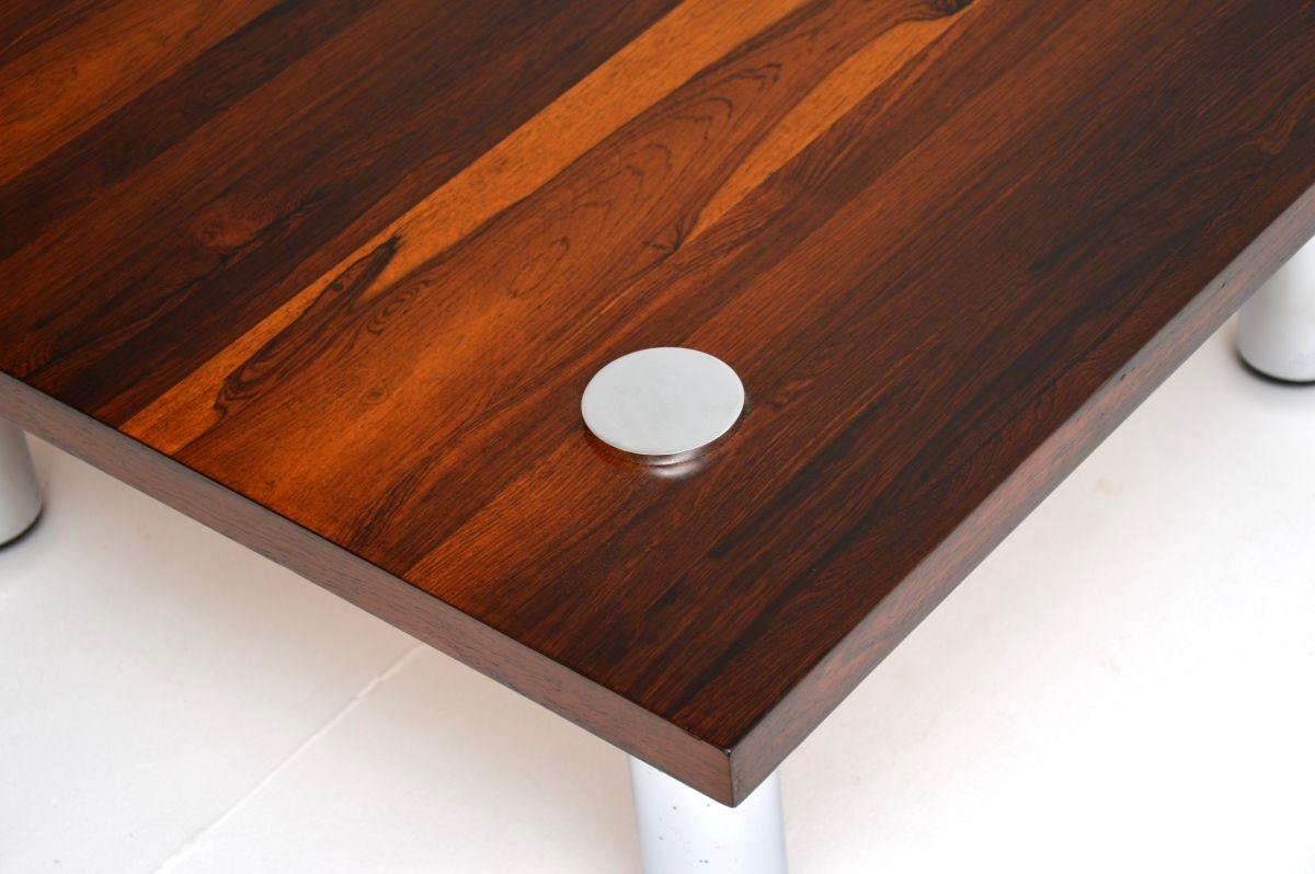 Chrome Vintage Coffee Table by Pieff For Sale