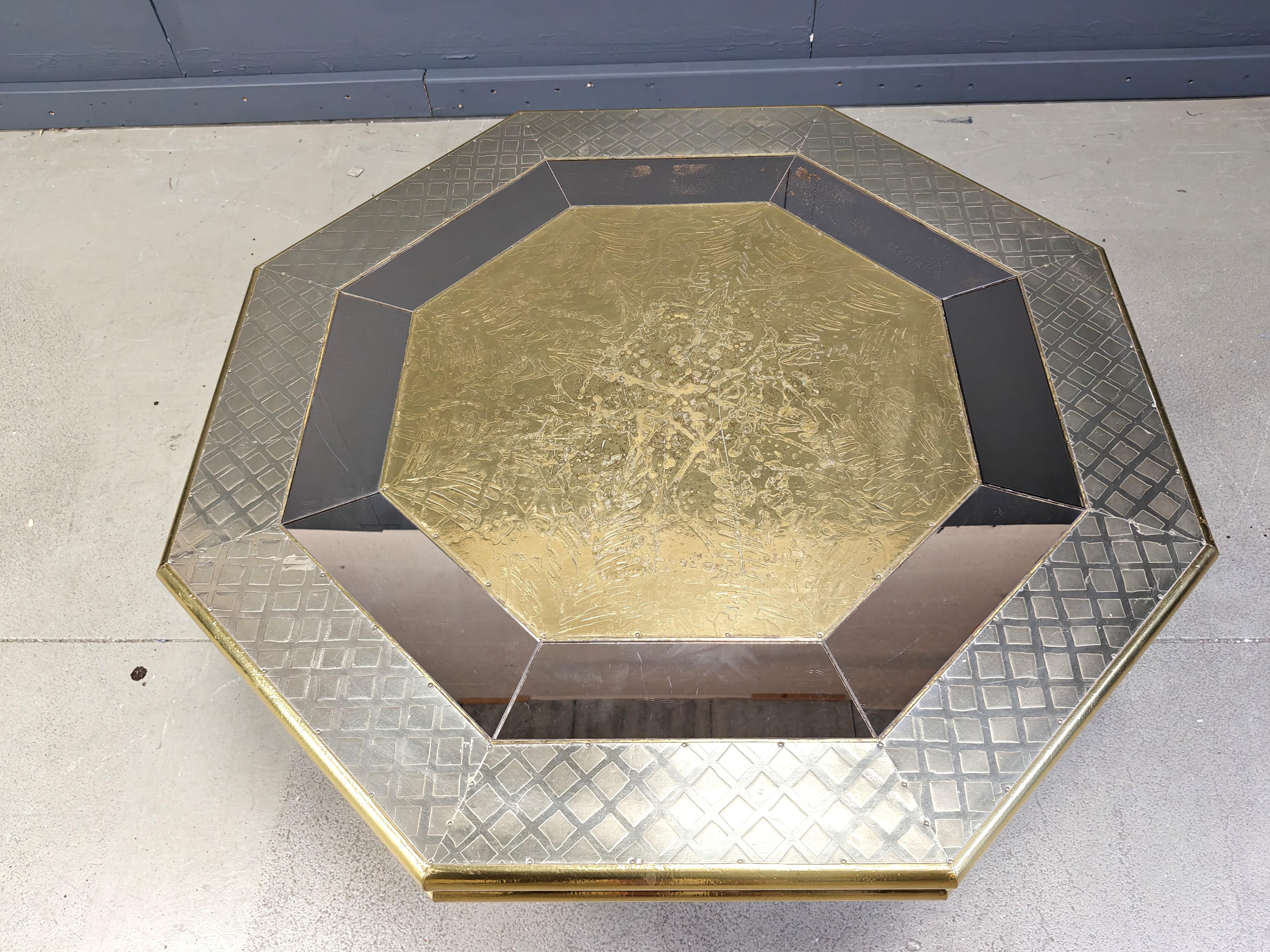 Vintage coffee table by Rodolfo Dubarry, 1970s In Good Condition For Sale In Leuven, Vlaams Gewest
