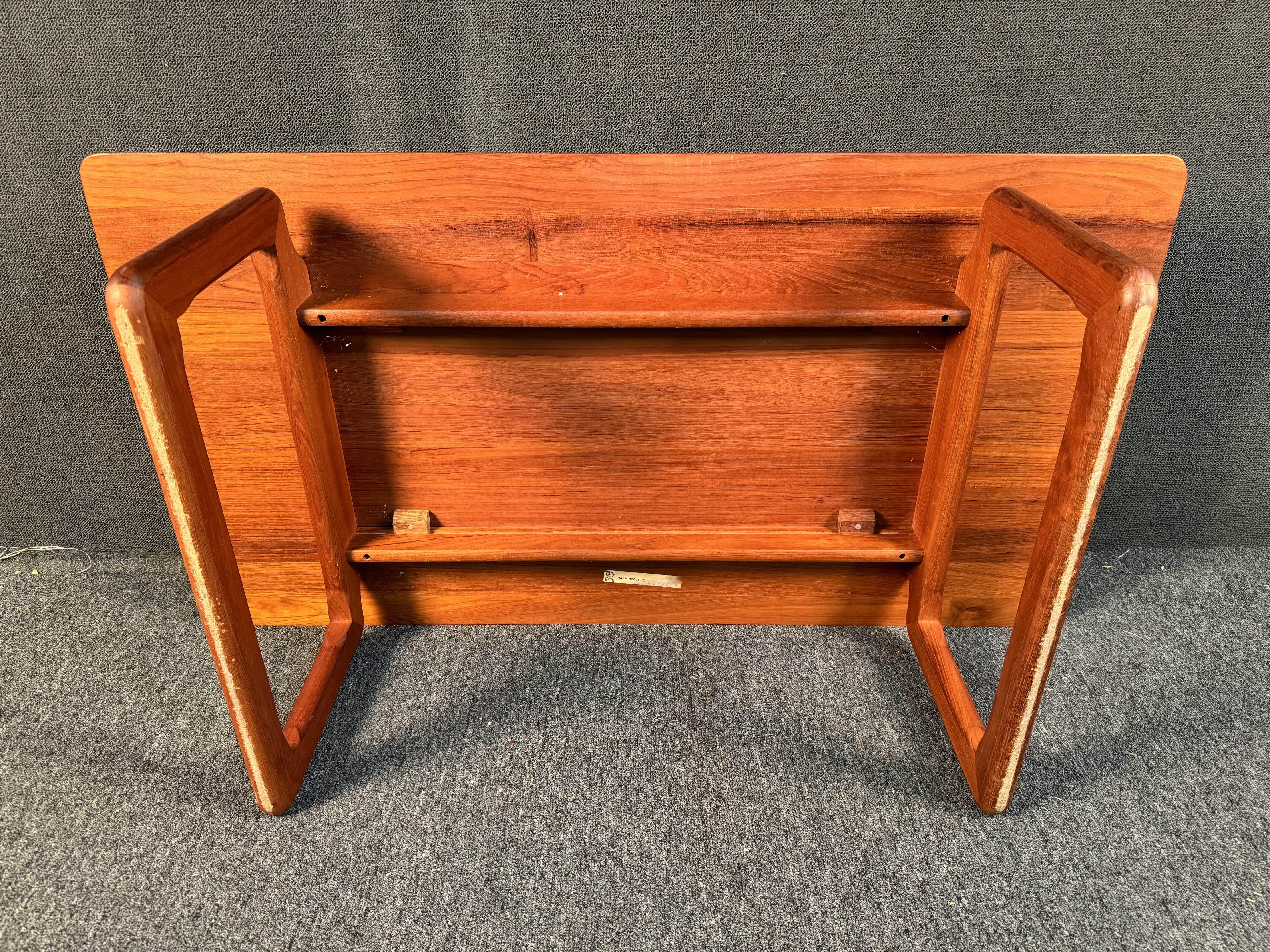Vintage Coffee Table by Tarm Stole for Møbelfabrik 3