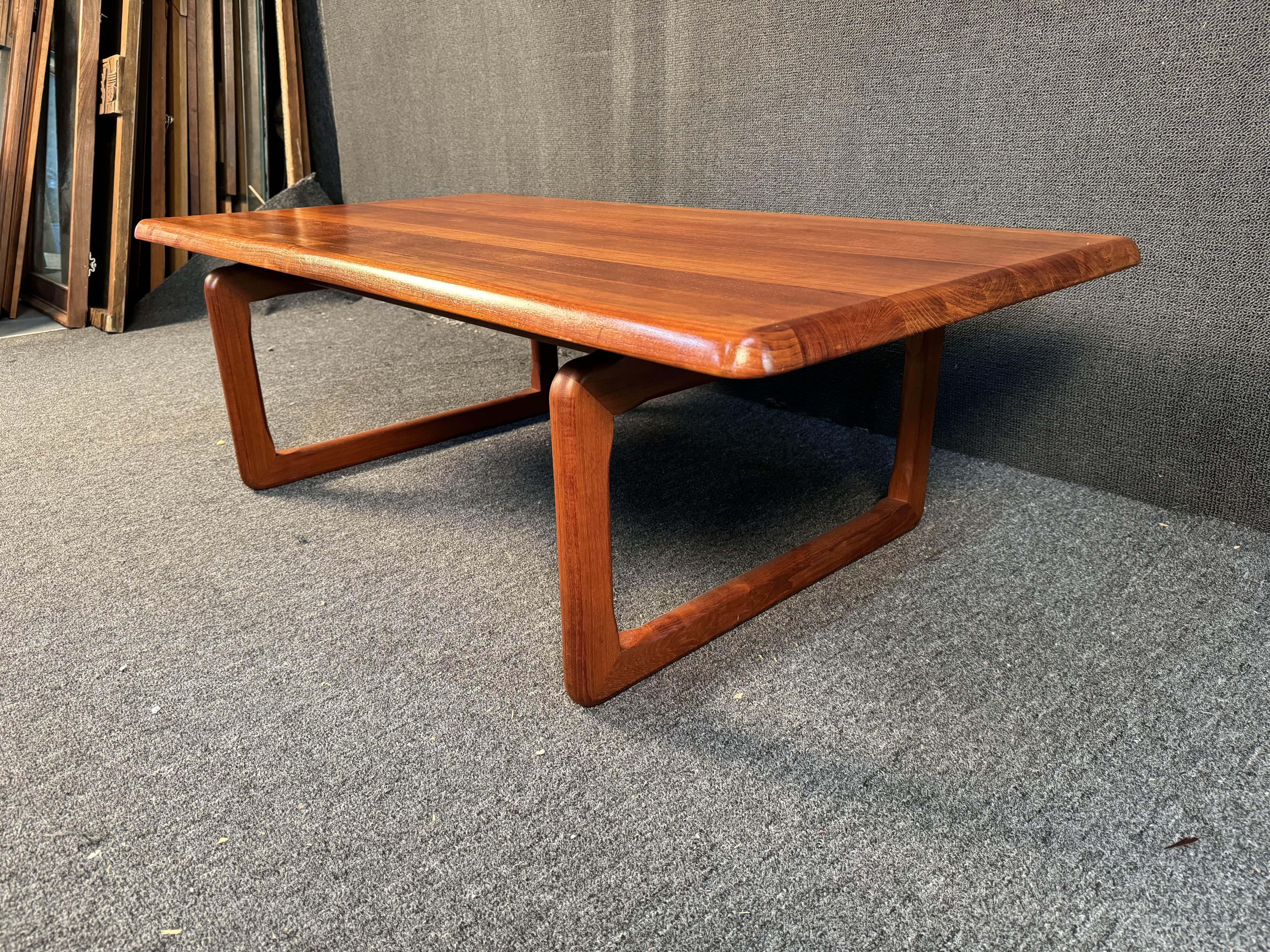 Danish Vintage Coffee Table by Tarm Stole for Møbelfabrik