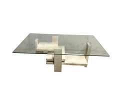 Vintage Coffee Table by Willy Ballez, 1970s