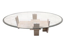 Vintage Coffee Table by Willy Ballez, 1970s