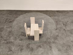 Vintage Coffee Table by Willy Ballez, 1970s