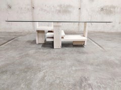 Vintage Coffee Table by Willy Ballez, 1970s
