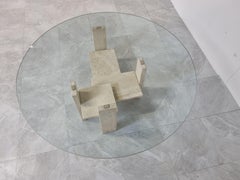 Vintage Coffee Table by Willy Ballez, 1970s