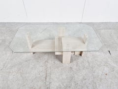 Vintage coffee table by Willy Ballez, 1970s