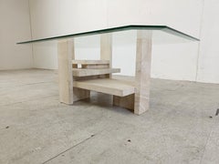 Vintage coffee table by Willy Ballez, 1970s