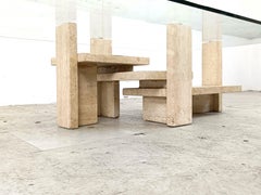Vintage coffee table by Willy Ballez, 1970s