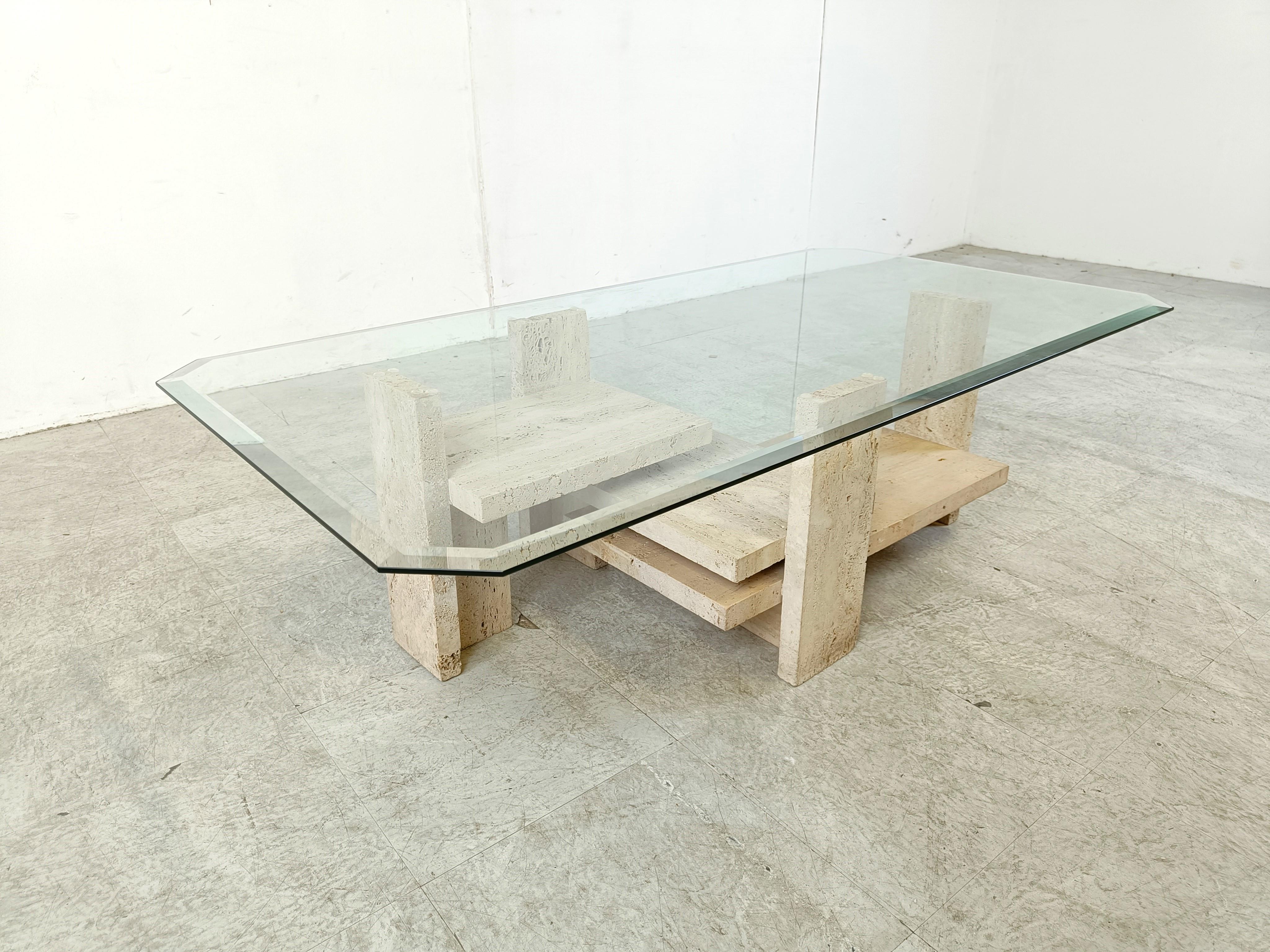 Vintage coffee table by Willy Ballez, 1970s 2
