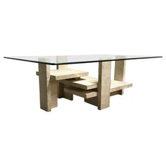 Vintage Coffee Table by Willy Ballez, 1970s