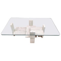 Vintage Coffee Table by Willy Ballez, 1970s