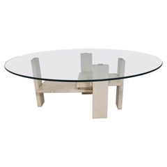Vintage Coffee Table by Willy Ballez, 1970s
