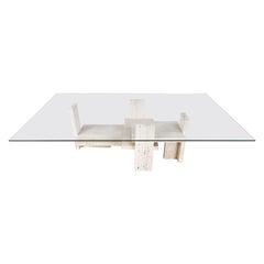 Vintage Coffee Table by Willy Ballez, 1970s