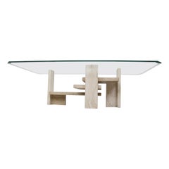 Vintage Coffee Table by Willy Ballez, 1970s