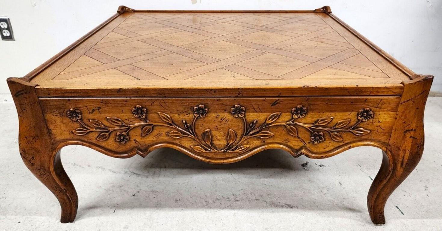 French Provincial Vintage Coffee Table Country French
