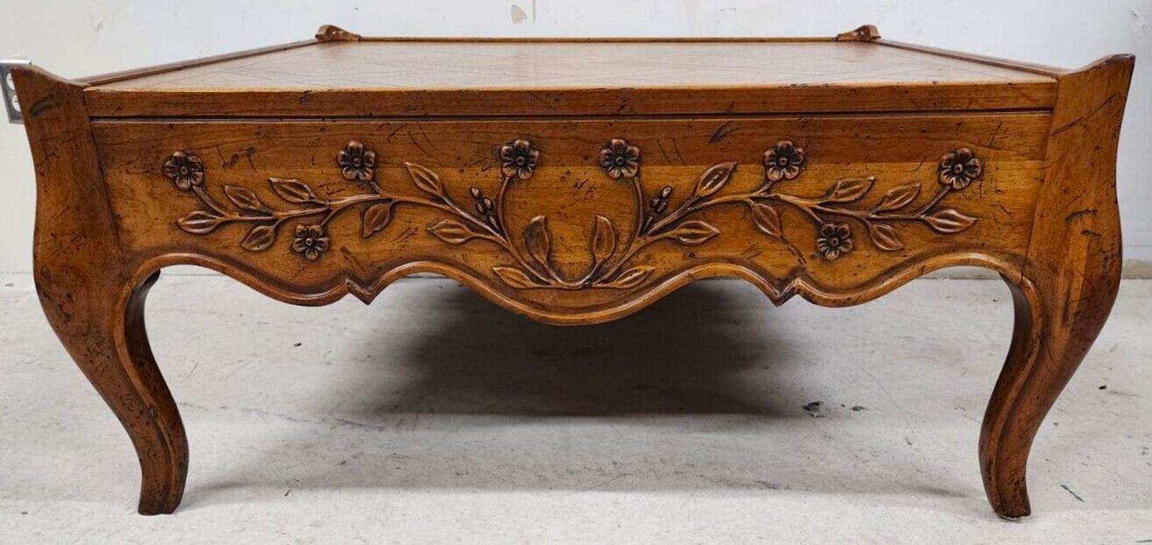 Late 20th Century Vintage Coffee Table Country French