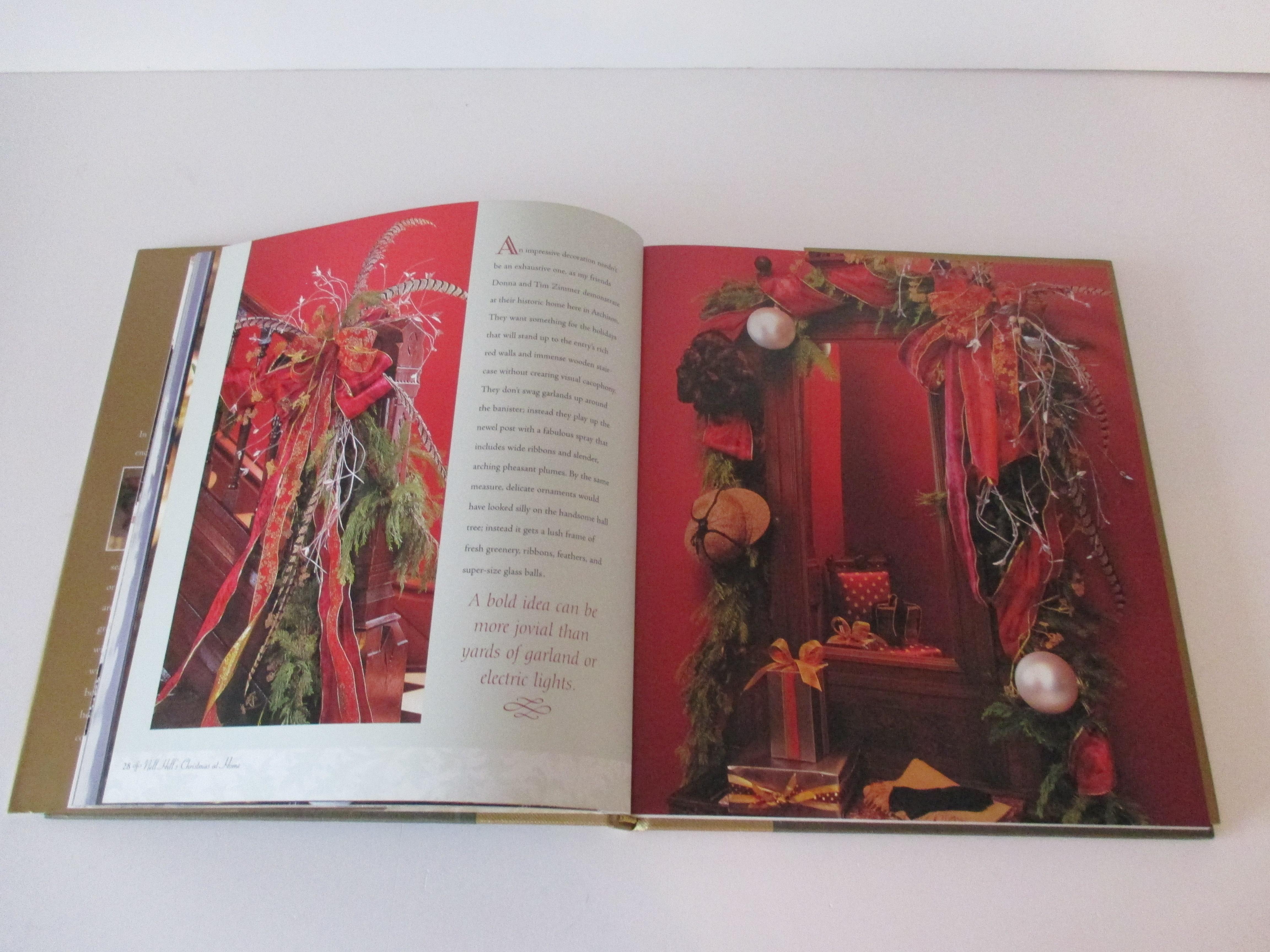 Country Vintage Coffee Table Decorating Book Christmas at Home by Mary Carol Garrity