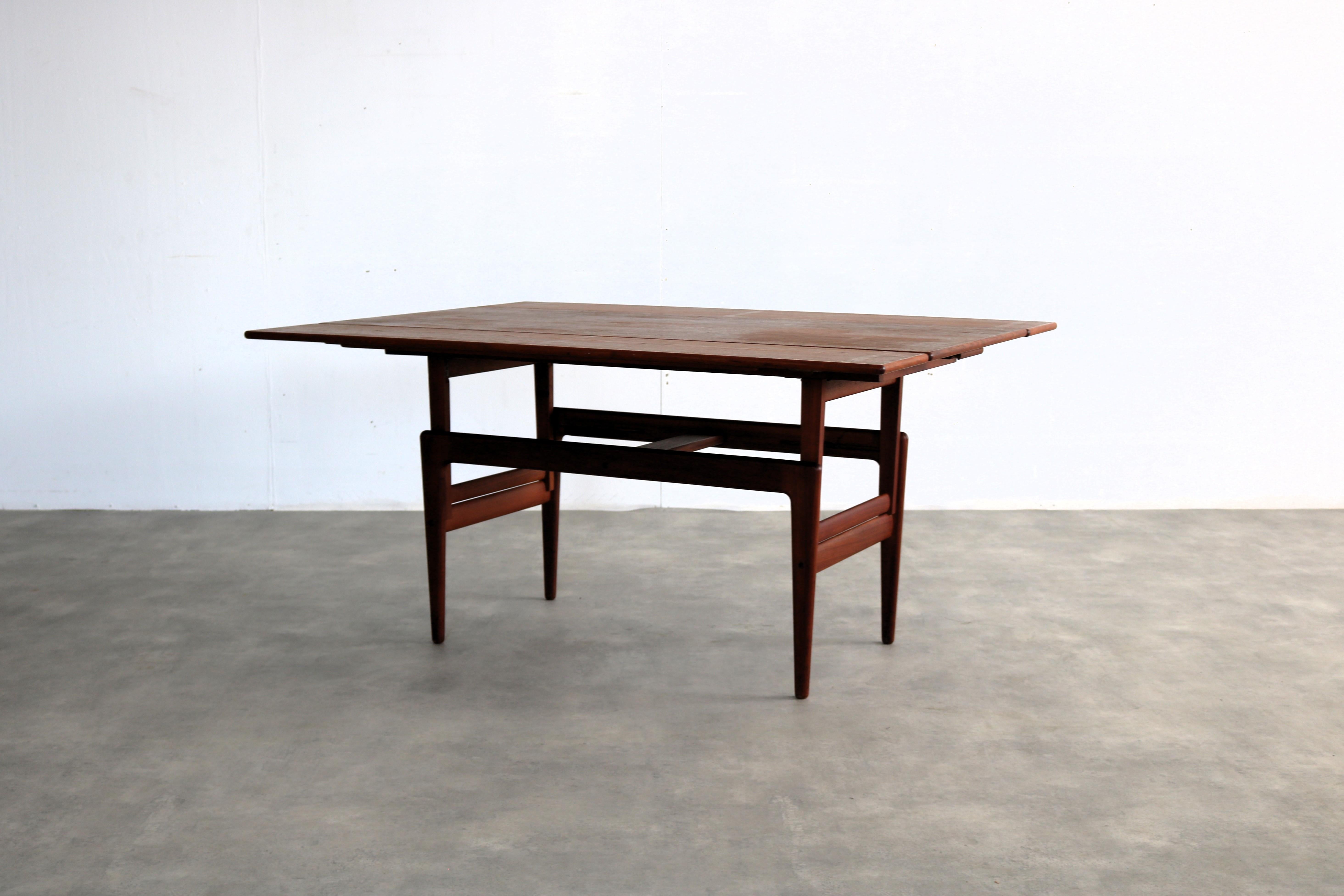 Vintage-Couchtisch  Esstisch  1960s  Kai Kristiansen  Aufzug im Angebot 5