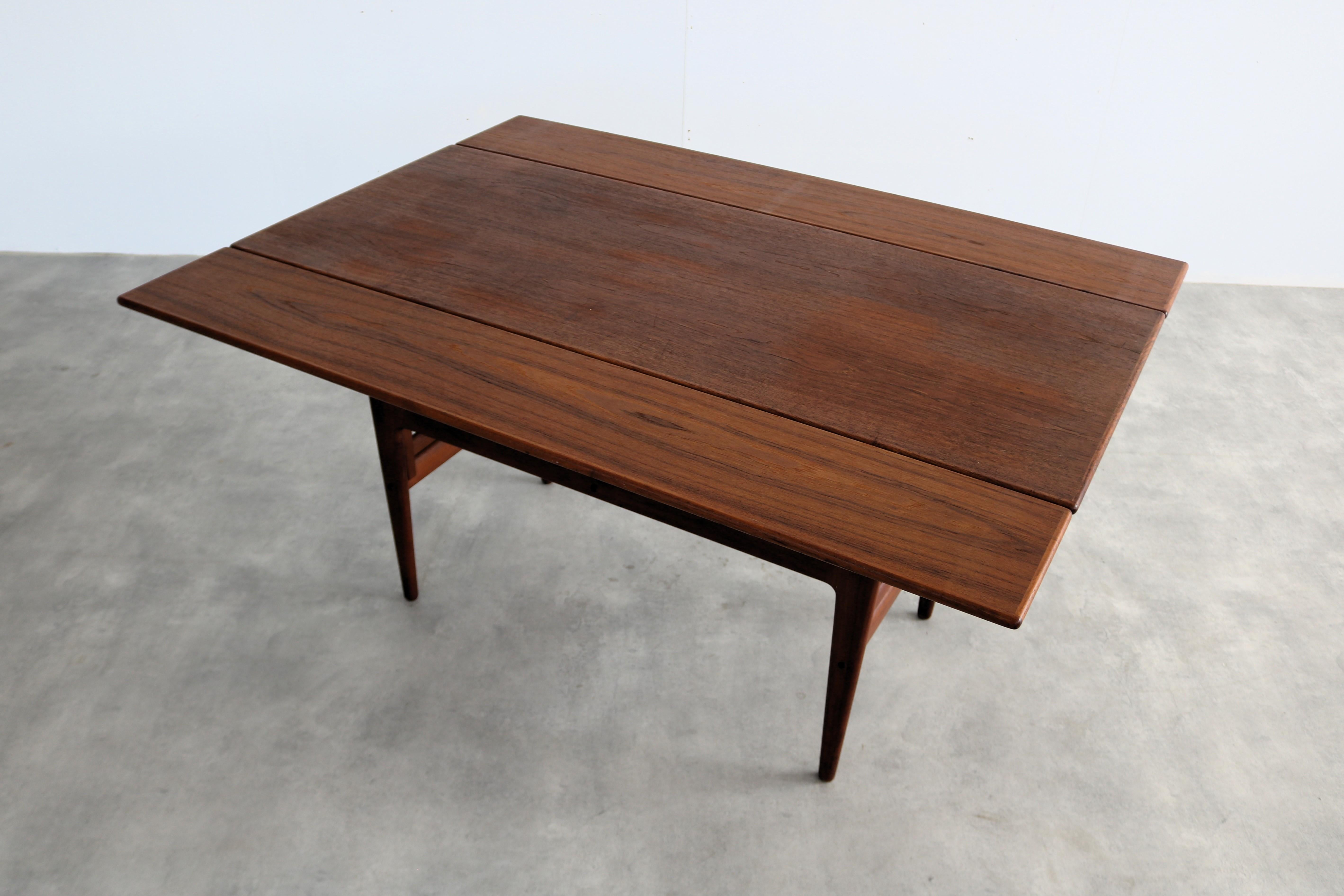 Vintage-Couchtisch  Esstisch  1960s  Kai Kristiansen  Aufzug im Angebot 7